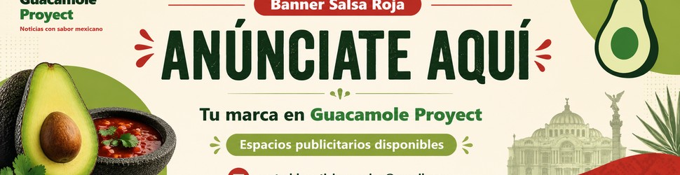 Banner Salsa Roja, anúnciate aquí en Guacamole Proyect