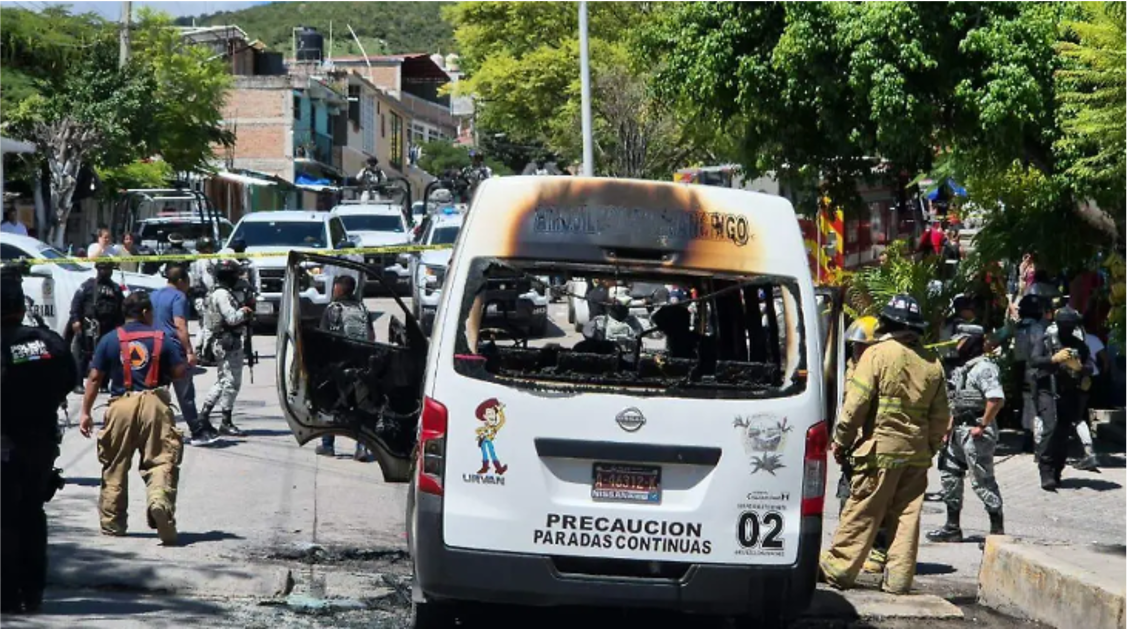 Chilpancingo exige apoyo a Sheinbaum ante ola de violencia contra transporte público