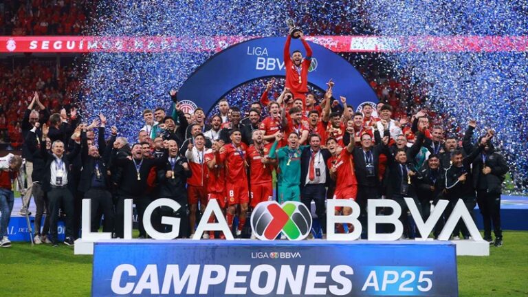 Toluca Campeón del Apertura 2025 de la Liga MX