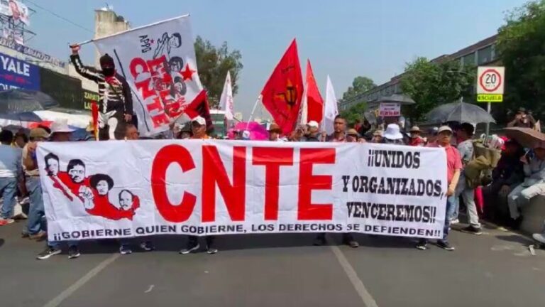 CNTE marcha en CDMX este 15 de mayo- ruta y afectaciones viales