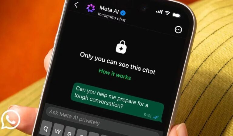 WhatsApp activa modo incógnito en Meta AI para blindar datos de usuarios